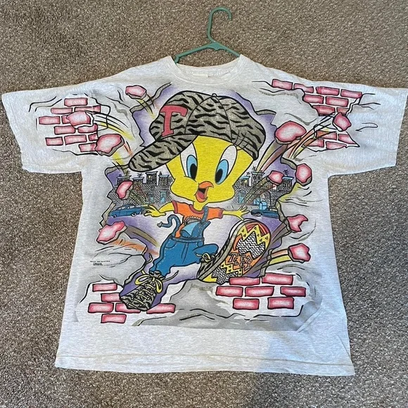 t weety 1995 Huge Looney Tunes Tweety Bird Ace Novelty Inc Plush